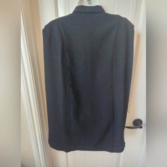 Sophie Rue No. 1 Drape Cape in Stark Black Size Medium | EUC Like New - Picture 12 of 13